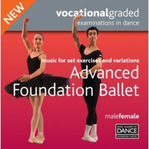 Advanced Foundation Male/Female Syllabus CD - Dazzle Dancewear Ltd