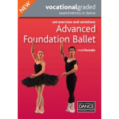 Advanced Foundation Male/Female Syllabus DVD - Dazzle Dancewear Ltd