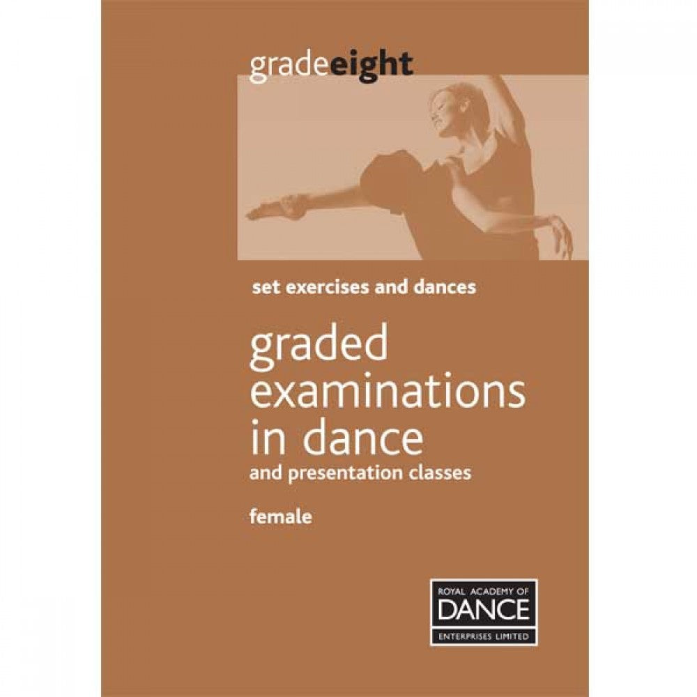 RAD Grade 8 Female Syllabus Book - Dazzle Dancewear Ltd
