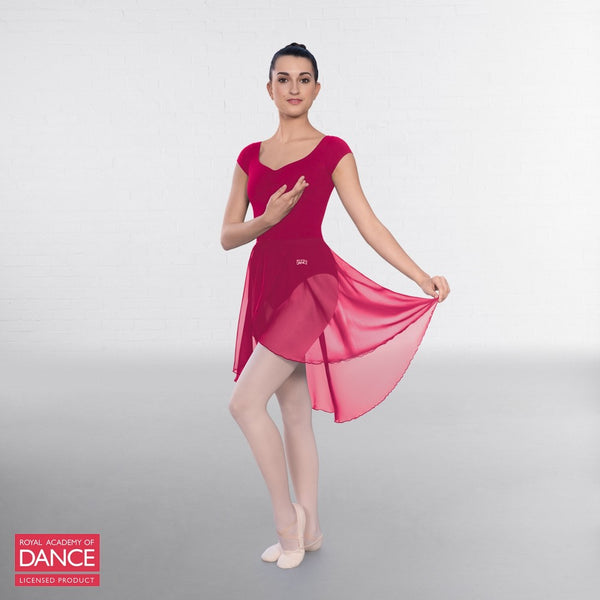 RAD Approved Semi Sheer Skirt with Wrapover Detail - Dazzle Dancewear Ltd