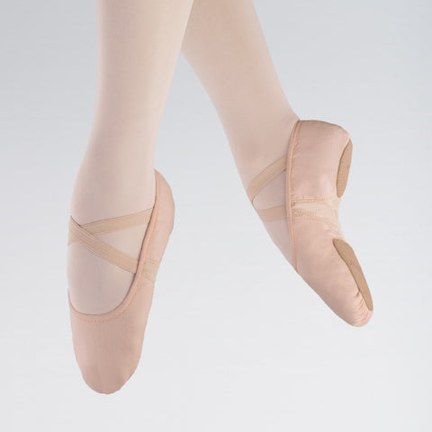 1st Position Split Sole Canvas Flex Ballet Shoes - Dazzle Dancewear Ltd