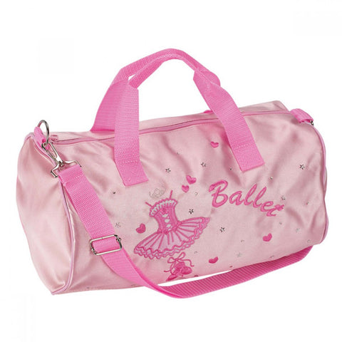 Katz Pink Satin Ballet Duffle Bag - Dazzle Dancewear Ltd