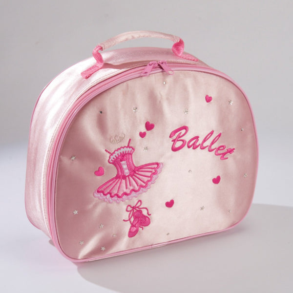 Katz Pink Satin Ballet Dance Soft Vanity Case - Dazzle Dancewear Ltd