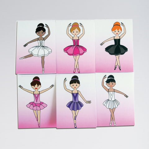 Ballerina Memo Pad (Assorted) - Dazzle Dancewear Ltd