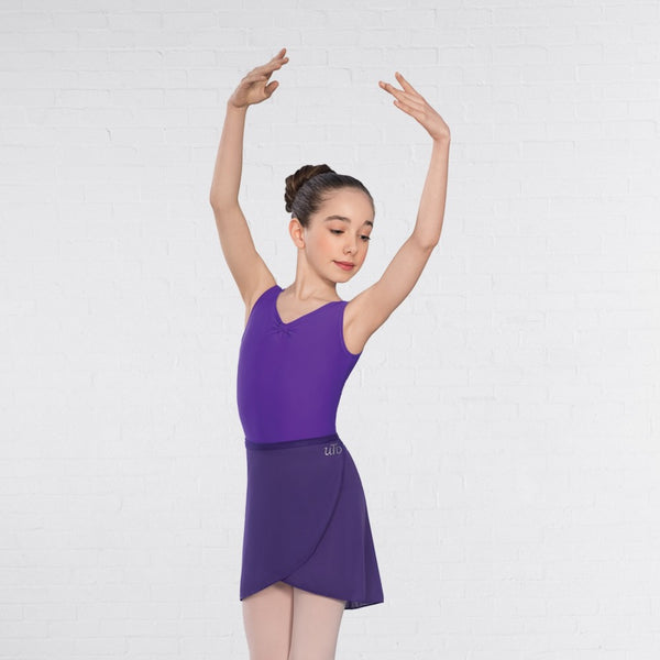 United Teachers of Dance UTD Ruched Lined Leotard - Dazzle Dancewear Ltd