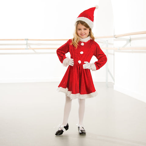 Little Miss Santa Dress-Dazzle Dancewear Ltd