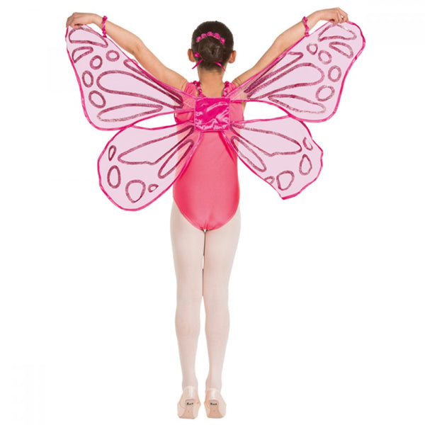 Floating Butterfly Wings With Glitter - Dazzle Dancewear Ltd